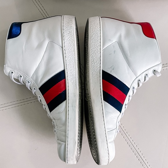 Gucci Men Bee Ace Sneakers sz 13 - Picture 8 of 8